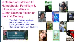 Estraven 3 en la Universidad de Oregon